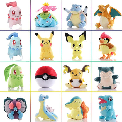 20cm Kawaii Plush Toy - Anime Pokémon Doll - Dabfavshop