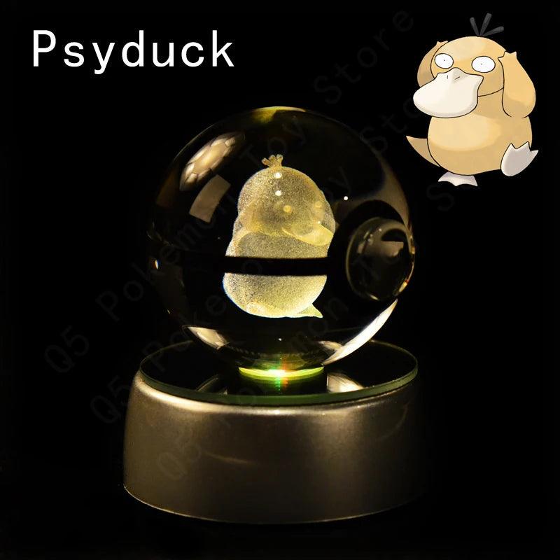 Pokémon Multi Color LED 3D Crystal Balls Collectible - Dabfavshop