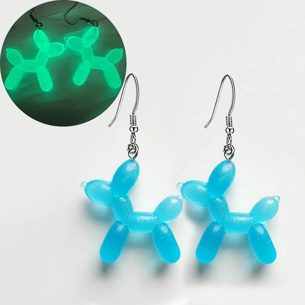 Glow In The Dark Ghost In Bottle Earrings - Dabfavshop