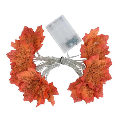 LED Autumn Maple Leaf Fairy Garland - Dabfavshop