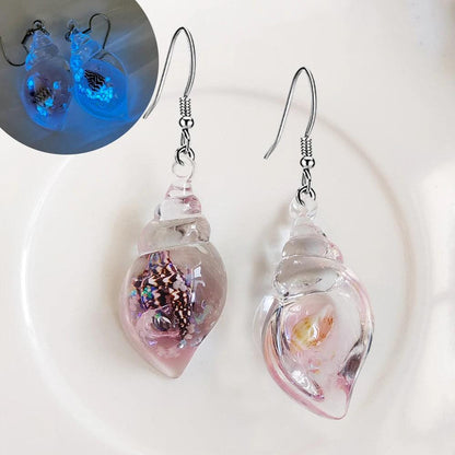 Glow In The Dark Ghost In Bottle Earrings - Dabfavshop