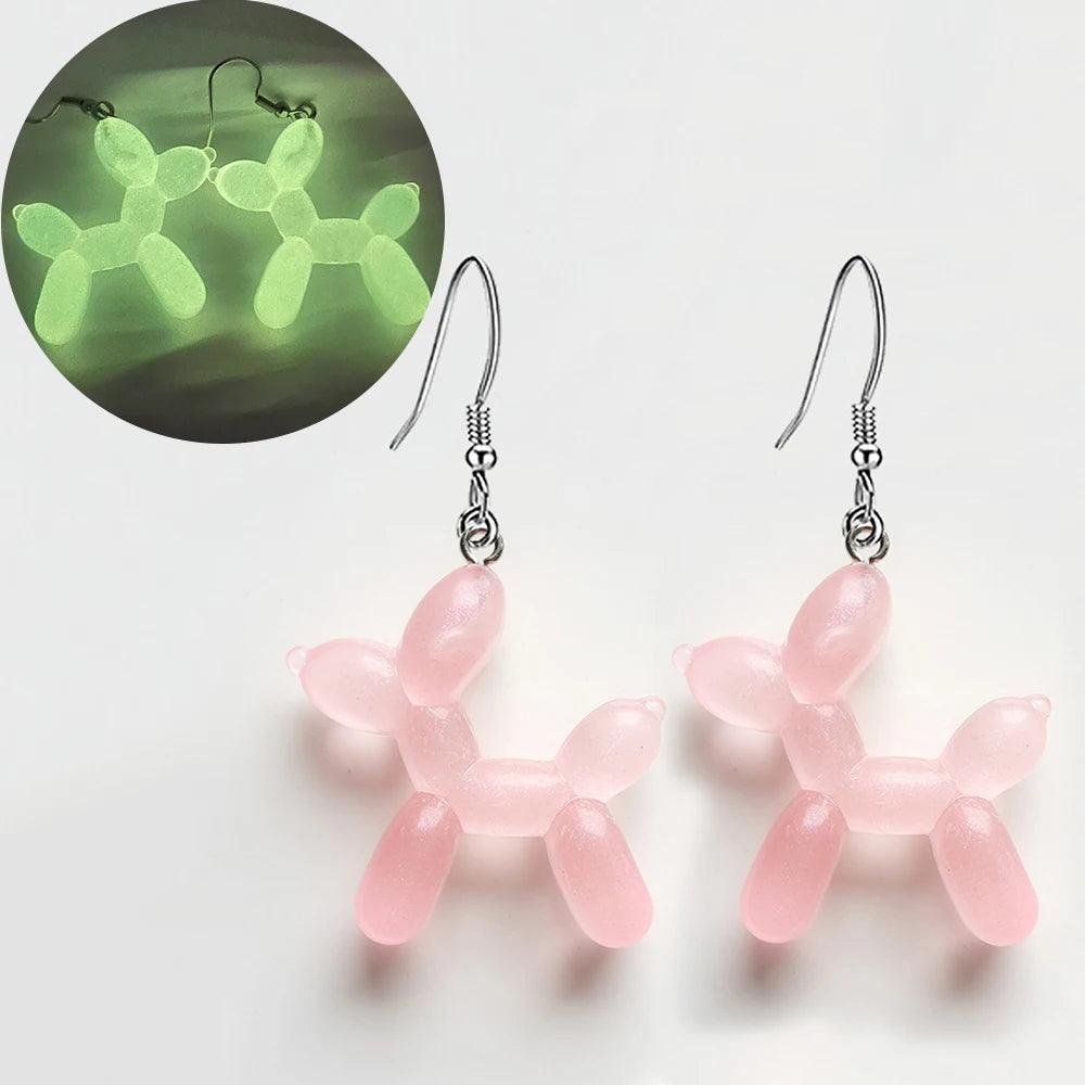 Glow In The Dark Ghost In Bottle Earrings - Dabfavshop