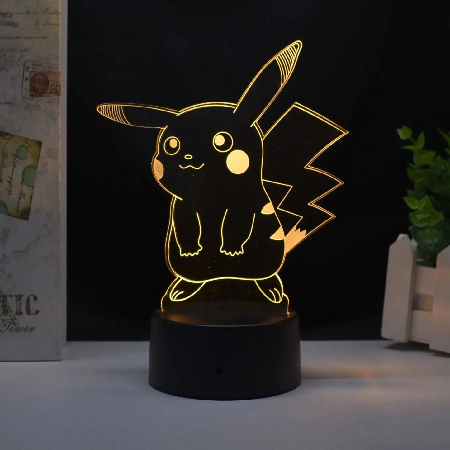 Pokémon 3D LED Base Color Changing Luminaria - Dabfavshop