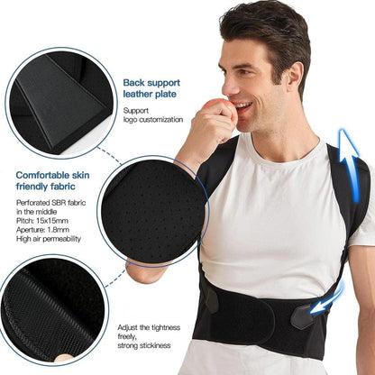 Back Brace Posture Corrector Pain Relief - Dabfavshop