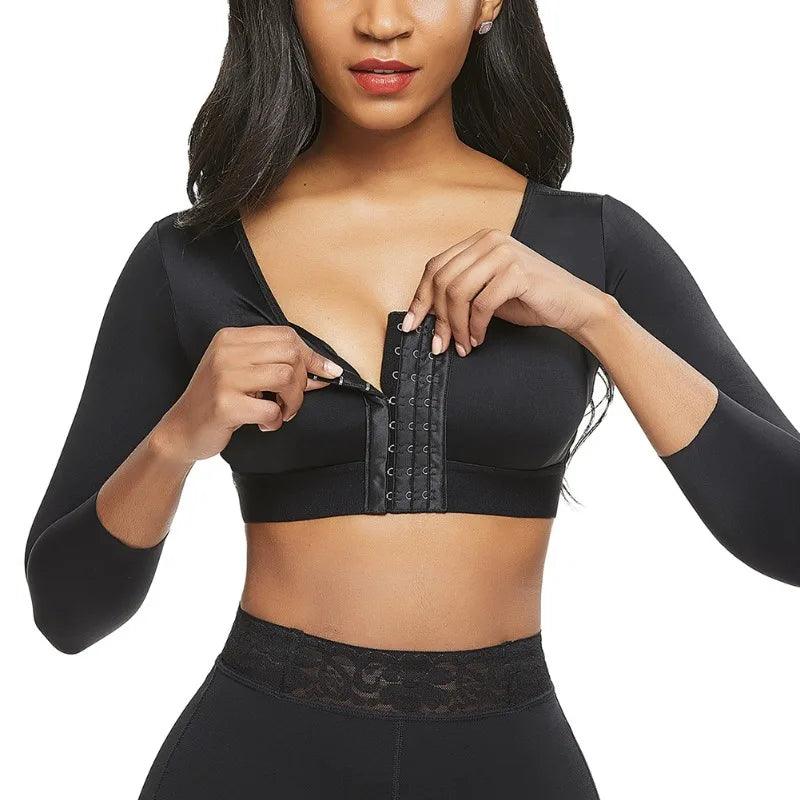 Women Arm Shapers Daily Body Shaper Long Sleeves - Dabfavshop