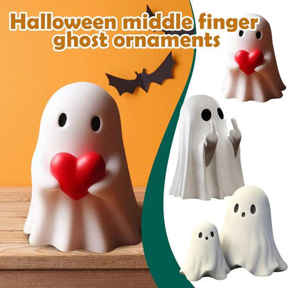 Halloween Middle Finger Cute Ghost Centerpiece - Dabfavshop