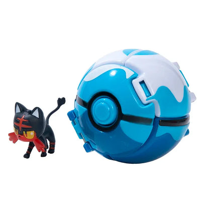 Pokémon Ball Action Model Figure - Dabfavshop