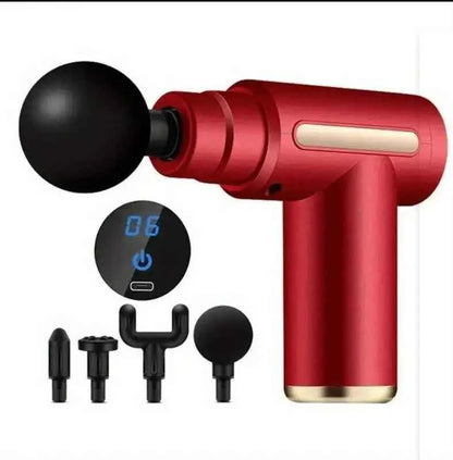 Portable Gun Handheld Deep Percussion Massager for Body Back Neck And Leg