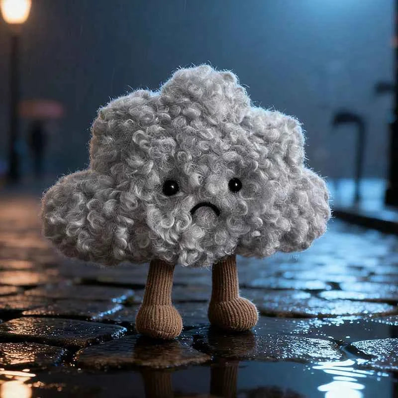 16cm Soft Sad Clouds Plush Toys