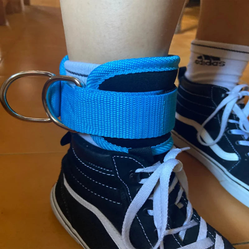 Cable Ankle Straps Double D-Ring Ankle Cuffs For Gym Workouts Glutes Legs Strength Training Brace Support Sport Safety Abductors Dabfavshop