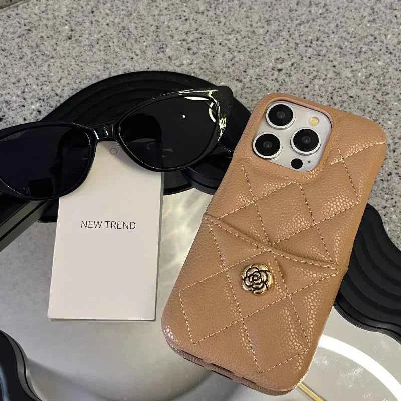 Luxury Leather Case Cover For iPhones