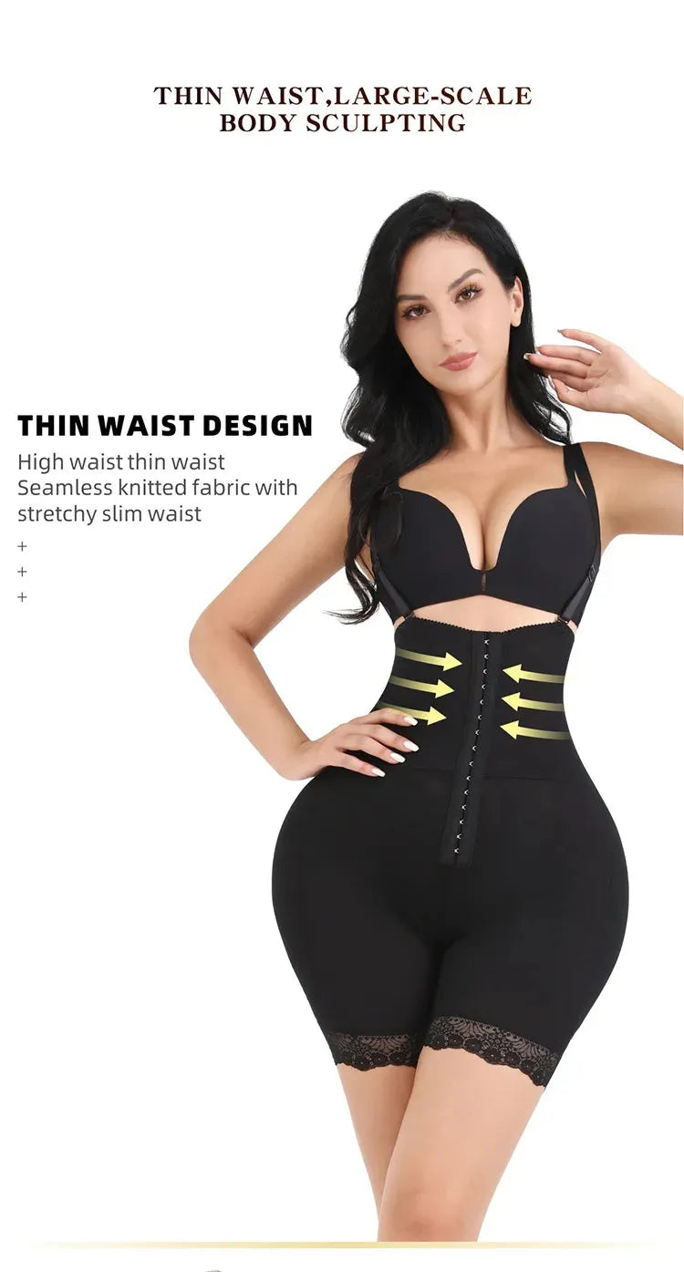 Women Bodysuit Shapewear With Hip Pads - Dabfavshop