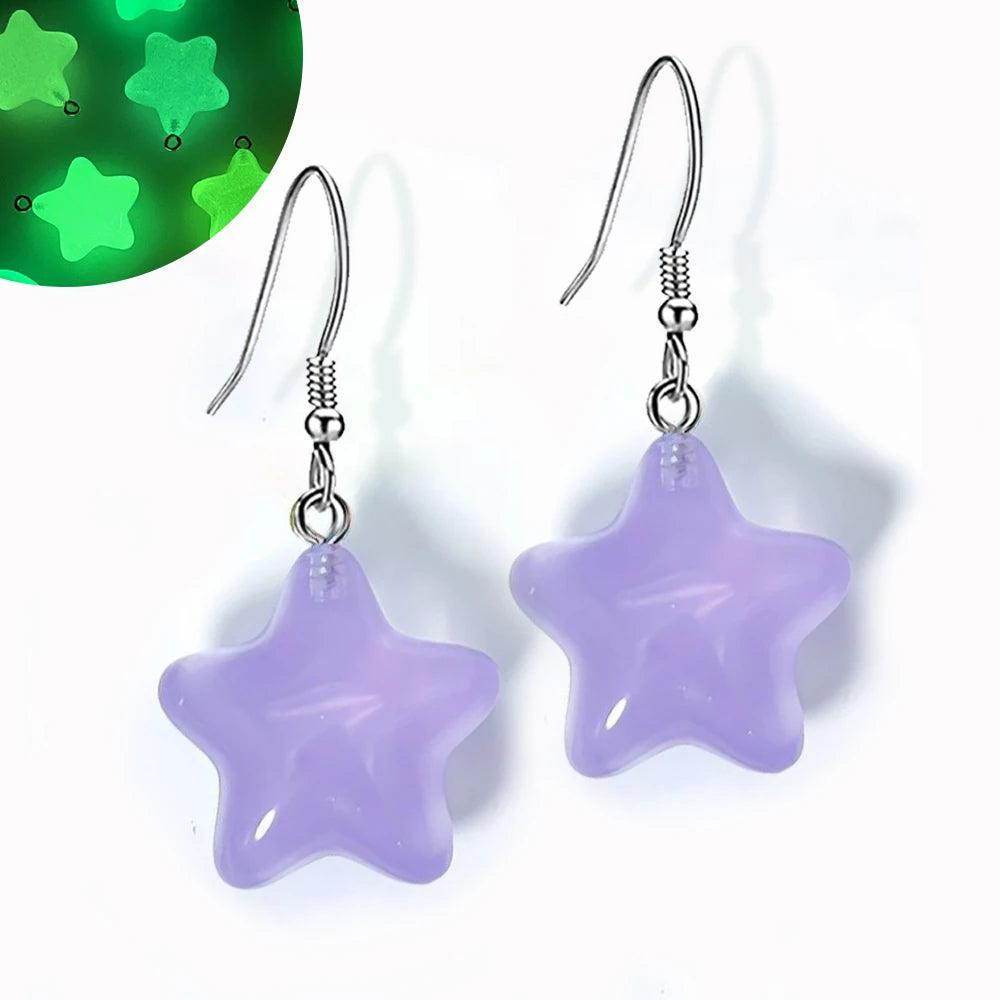 Glow In The Dark Ghost In Bottle Earrings - Dabfavshop