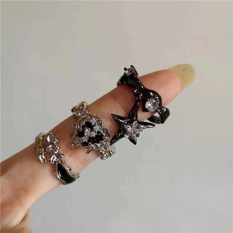 Goth Rings For Woman Dabfavshop