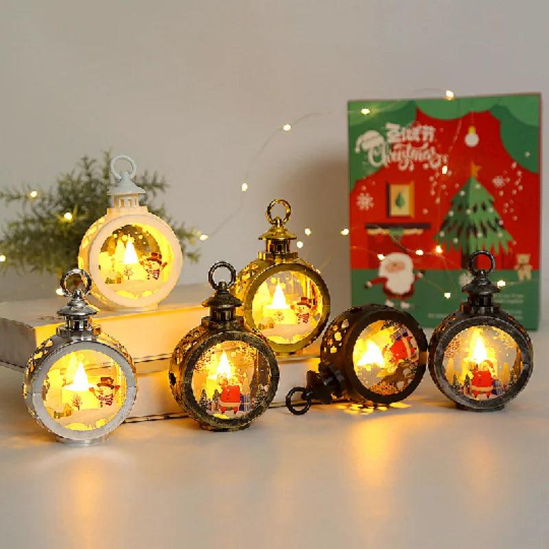 Christmas LED Candle Light - Santa Claus Snowman - Dabfavshop