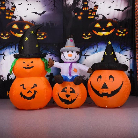 LED Halloween Ghost & Scary Pumpkin - Dabfavshop