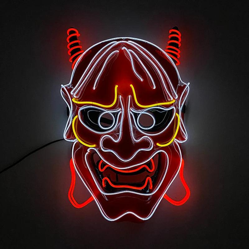 LED Luminous Fox Mask - Halloween Party Must-Have! - Dabfavshop