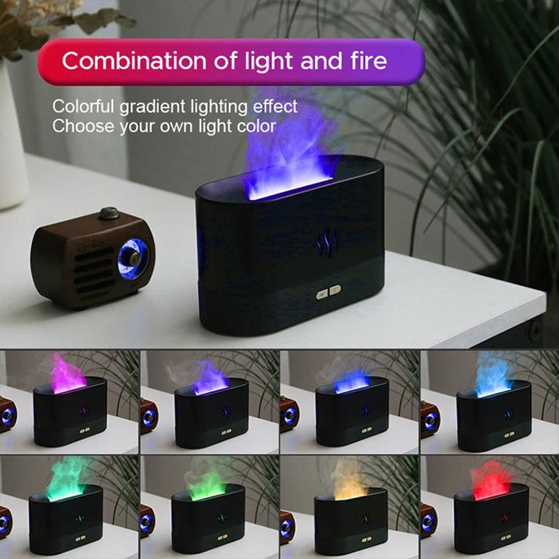 Led Essential Oil Aroma Air Humidifier Ultrasonic Cool Mist Fogger - Dabfavshop