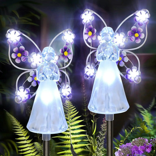 Heavenly Glow Solar Angels – Weatherproof & Worry-Free! Dabfavshop