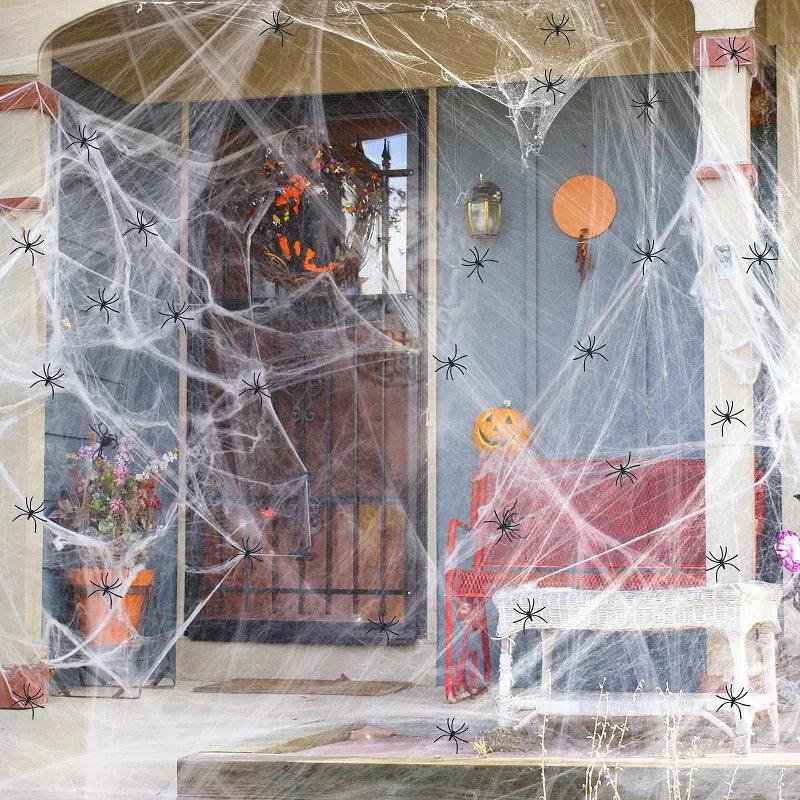 Haunted House Spider Web Outdoor Prop - Dabfavshop