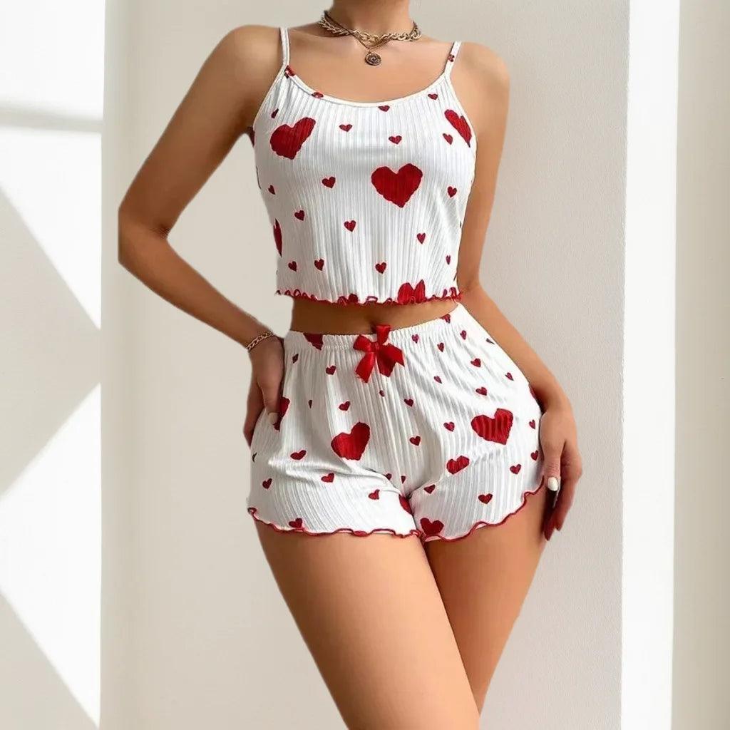 Women's Pajamas Sleepwear 2 PCS - Dabfavshop