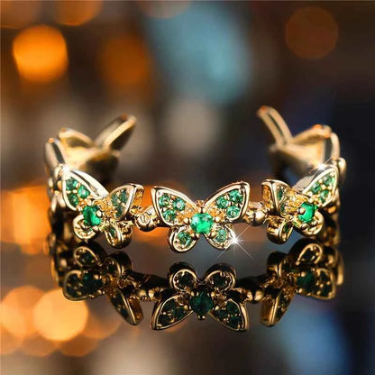 Butterfly Adjustable Ring