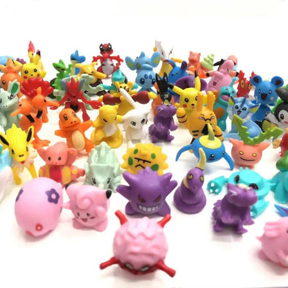 Pokémon Action Figures Toys 24-144 Pcs Sets 2-3CM In Size - Dabfavshop