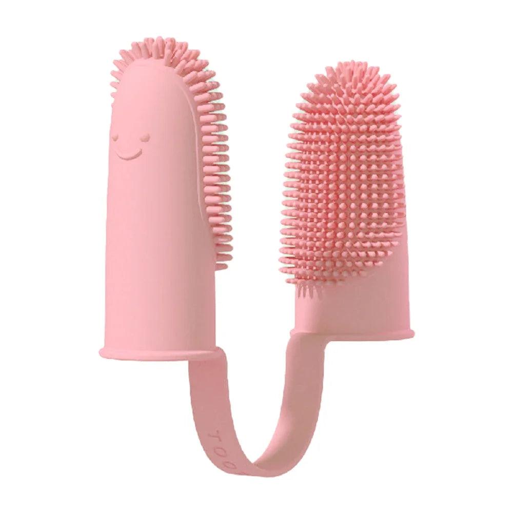 Silicone Super Soft Finger Toothbrush For Dog - Dabfavshop