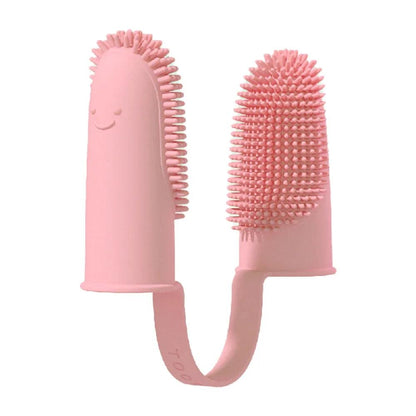 Silicone Super Soft Finger Toothbrush For Dog - Dabfavshop