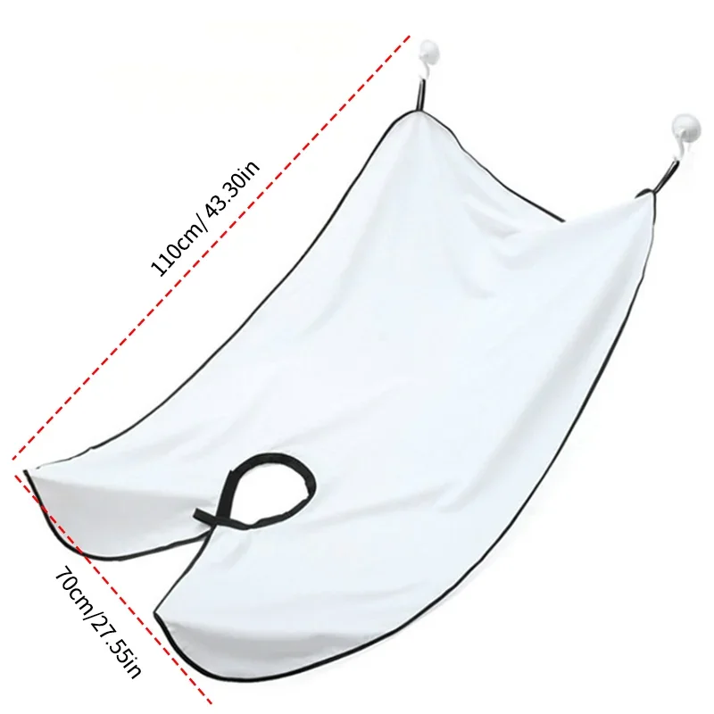 Male Shaving Apron Beard Catcher Cape Care Bib Face Shaved Hair Adult Bibs Shaver Cleaning Hairdresser for Man Clean Apron Gift Dabfavshop