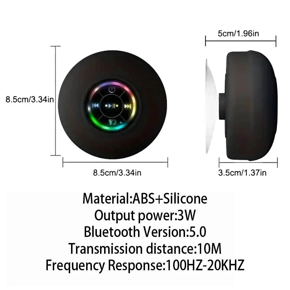 Portable Wireless Bluetooth Speaker LED Dabfavshop