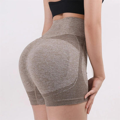 Women Yoga Shorts High Waist Sportswear - Dabfavshop