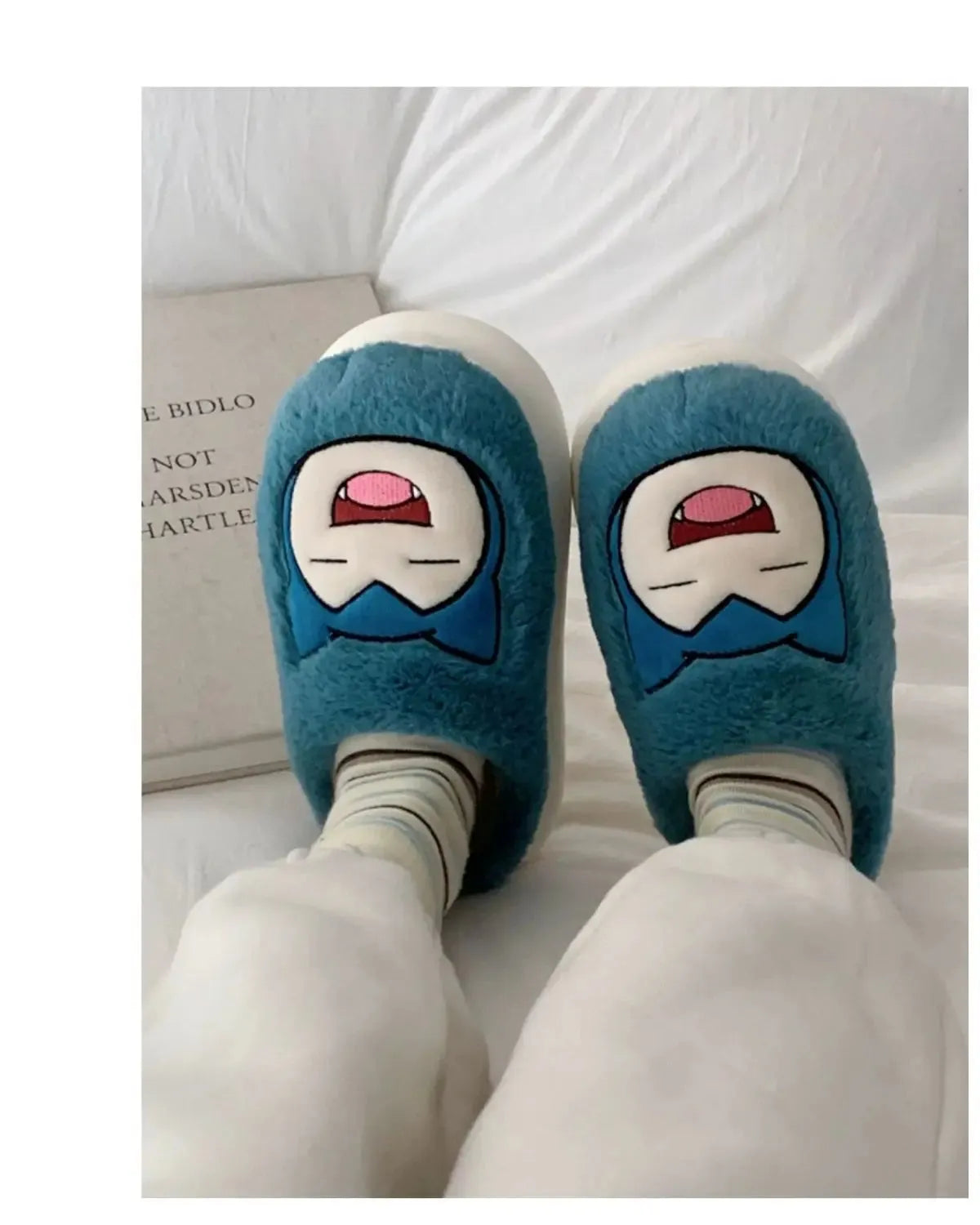 Pokémon Cotton Slippers With Velvet Insulation Anti Slip - Dabfavshop