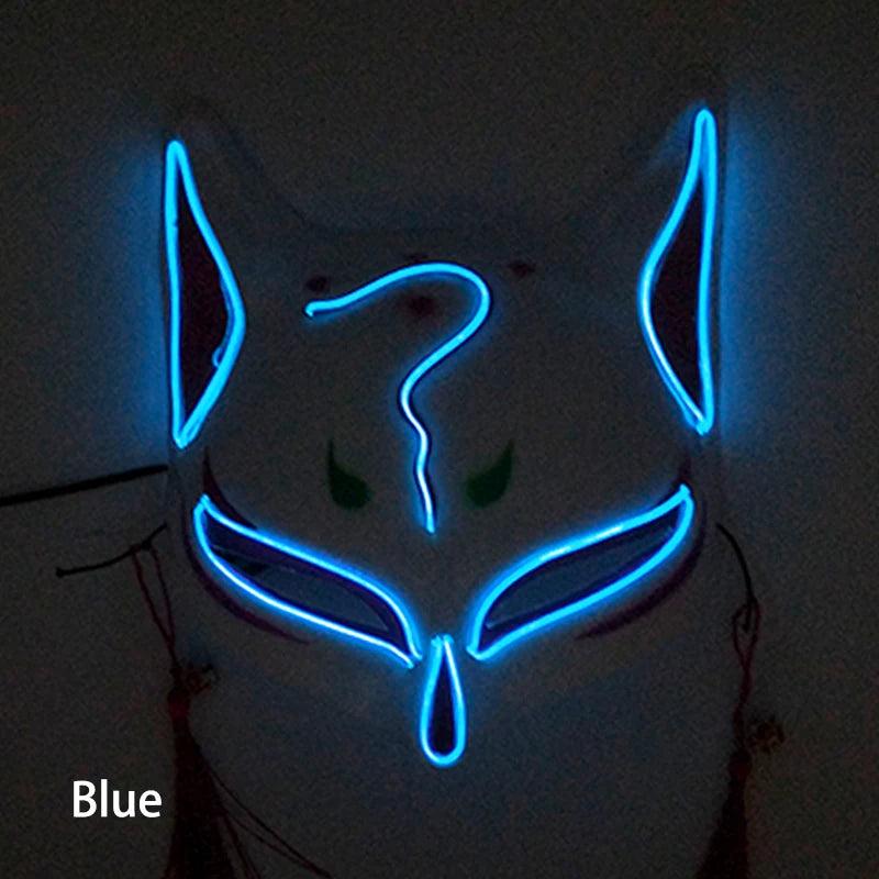 LED Luminous Fox Mask - Halloween Party Must-Have! - Dabfavshop