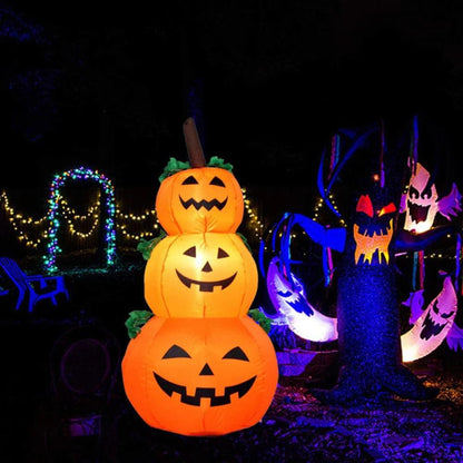 Halloween Inflatable Pumpkin with LED Lights - Dabfavshop