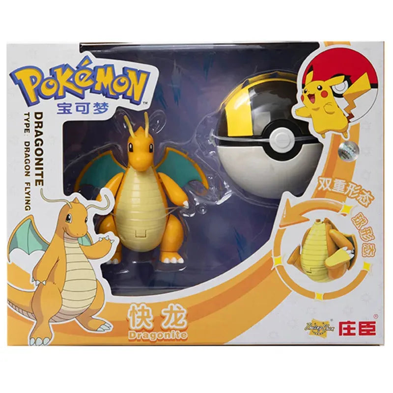 Pokémon Anime Figure With Pokaball - Dabfavshop