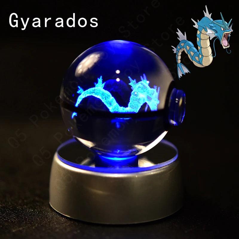 Pokémon Multi Color LED 3D Crystal Balls Collectible - Dabfavshop