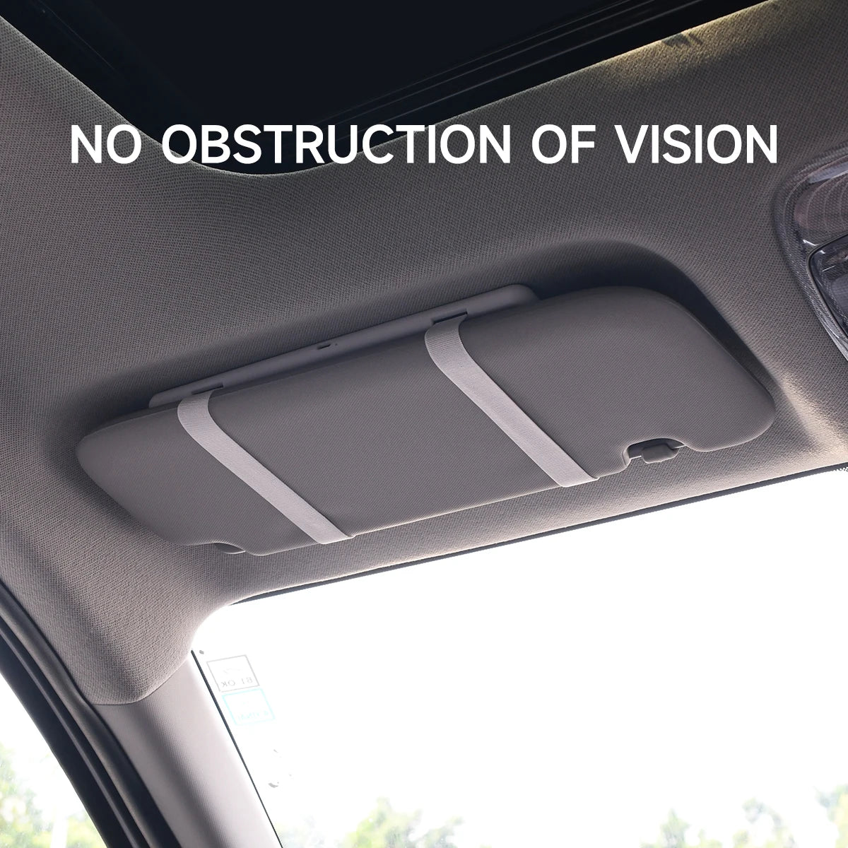 Car Interior Mirrors Sun Visor Plate LED HD Makeup Mirror for Girls Women Rechargeable Fill Light Universal Thin Vanity Mirror Dabfavshop