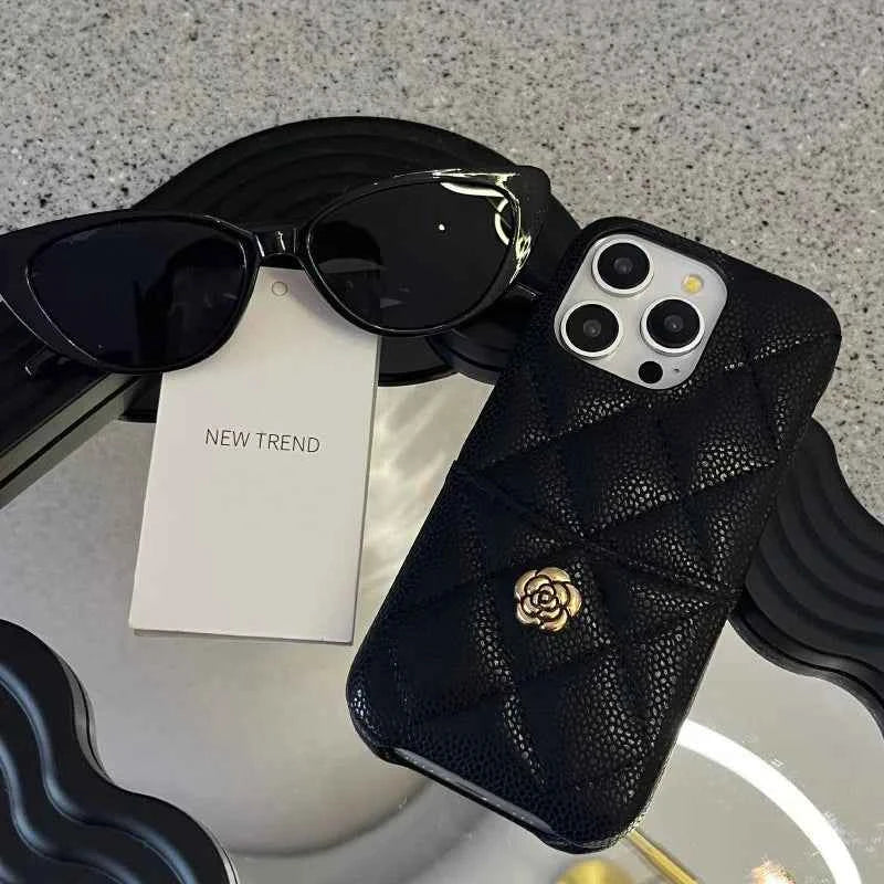 Luxury Leather Case Cover For iPhones