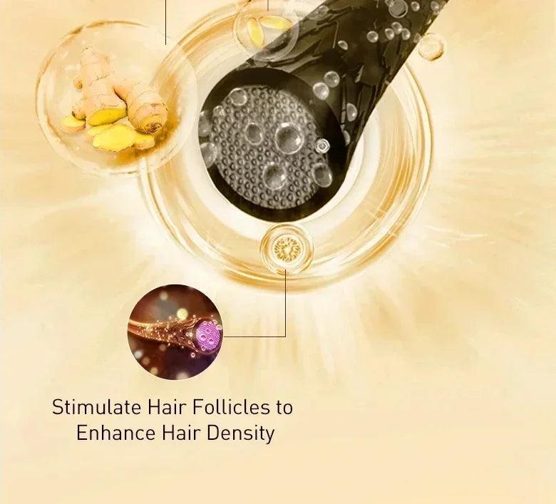 Ginger Fast Hair Loss Treatment Biotin Hair Growth Oil - Dabfavshop