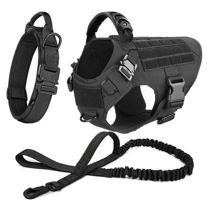 Dog Harness Collar Leash Set - Dabfavshop