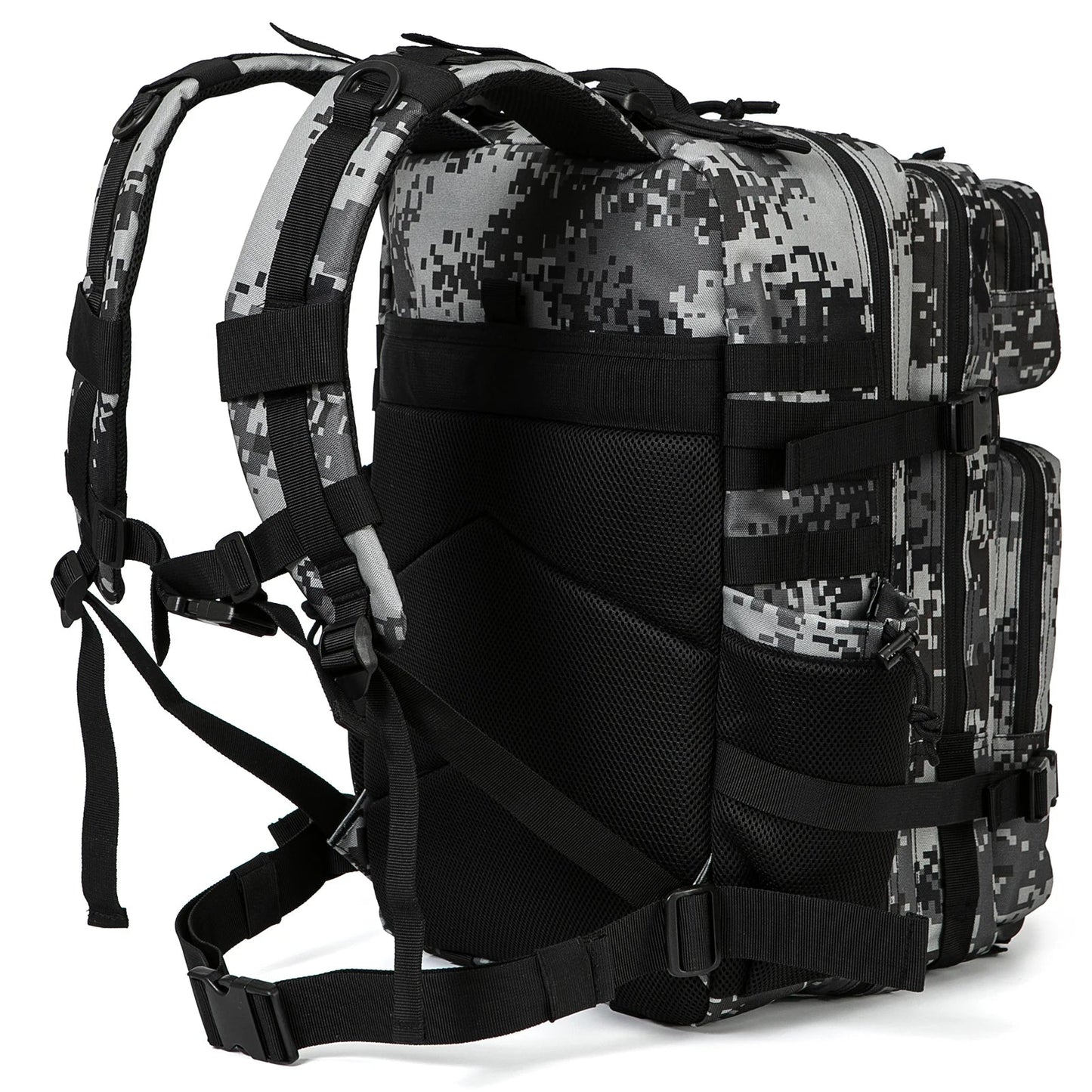 45L Tactical Backpack survival Bag Hunting MOLLE Backpack GYM For Men EDC Outdoor Hiking Rucksack Witch Bottle Holder Dabfavshop