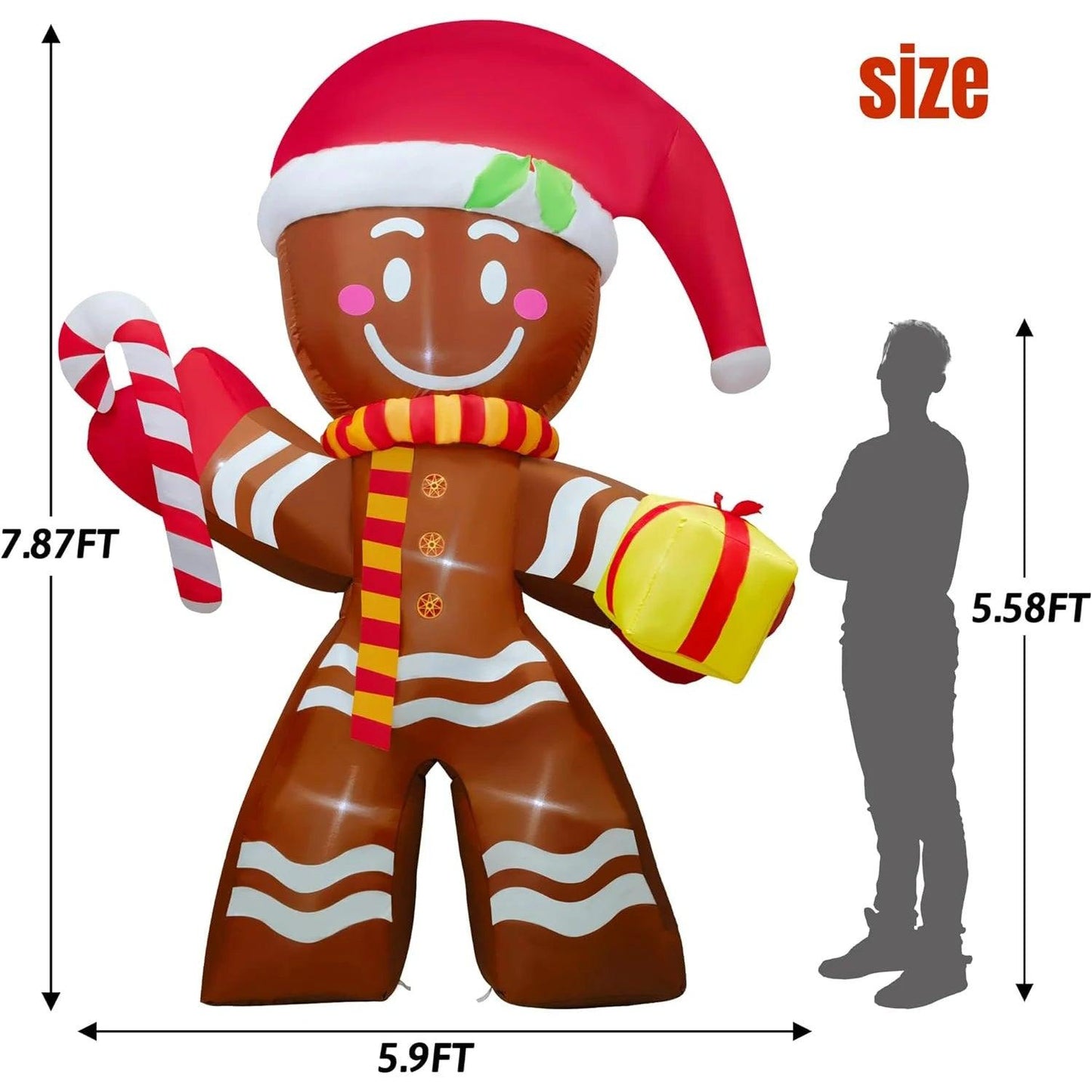 LED Lights Inflatable Christmas Decoration - Dabfavshop