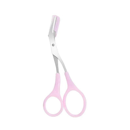 Stainless Steel Eyebrow Trimmer Scissors - Dabfavshop