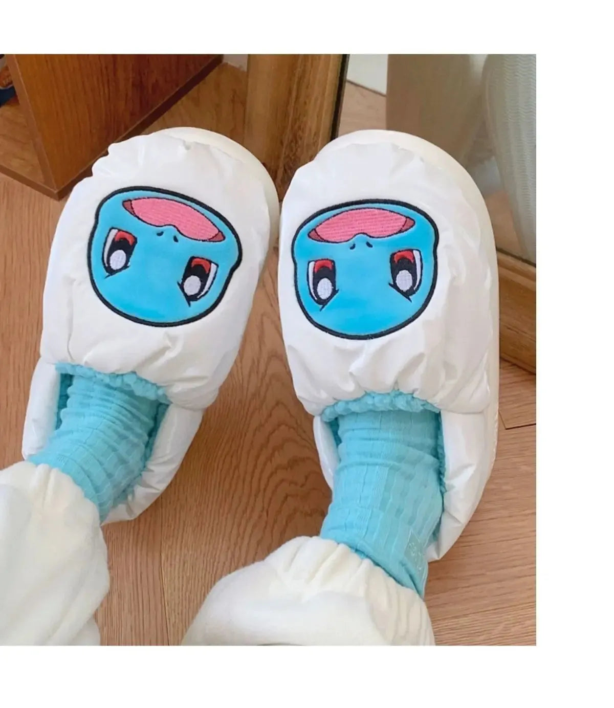 Pokémon Cotton Slippers With Velvet Insulation Anti Slip - Dabfavshop