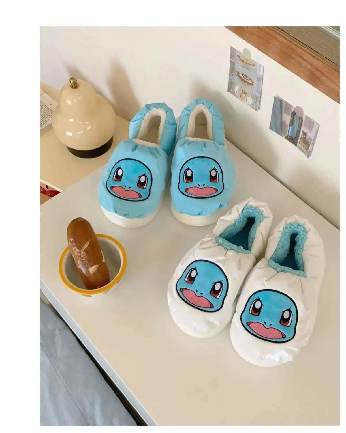 Pokémon Cotton Slippers With Velvet Insulation Anti Slip - Dabfavshop