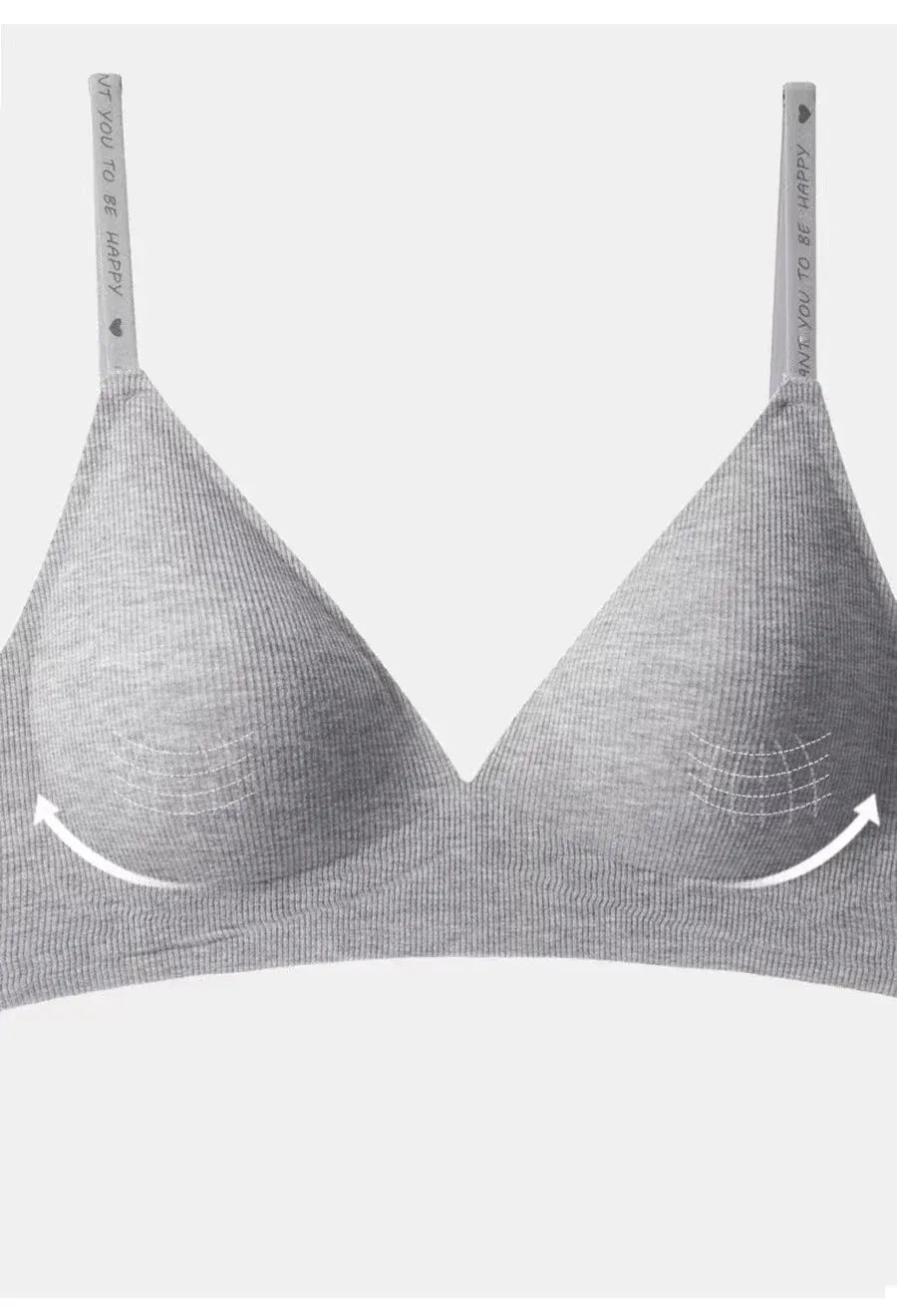 Threaded Seamless Women's Bra - Dabfavshop