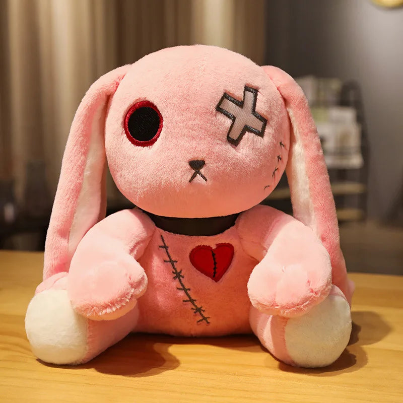 Spooky Gothic Bunny Stuffed Animal