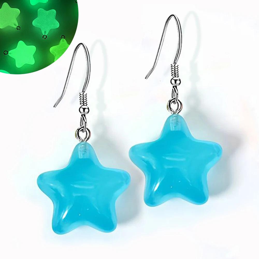 Glow In The Dark Ghost In Bottle Earrings - Dabfavshop