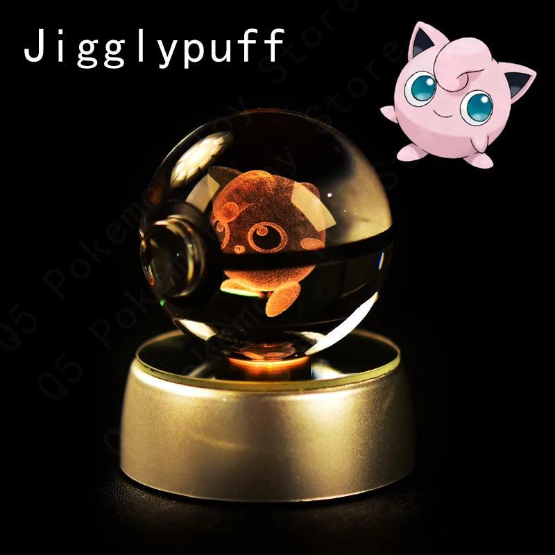 Pokémon Multi Color LED 3D Crystal Balls Collectible - Dabfavshop